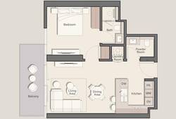 1 bedroom apartment